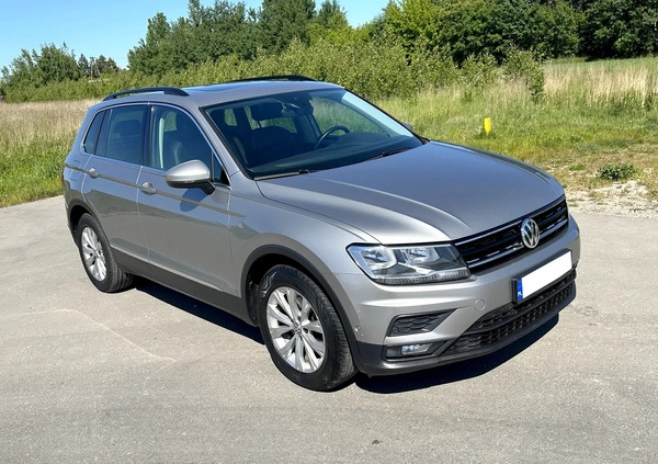 Volkswagen Tiguan cena 84999 przebieg: 160000, rok produkcji 2018 z Stawiski małe 79